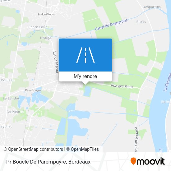 Pr Boucle De Parempuyre plan