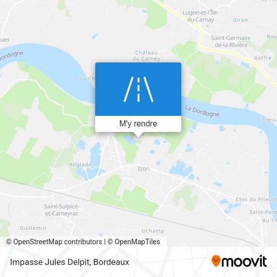Impasse Jules Delpit plan