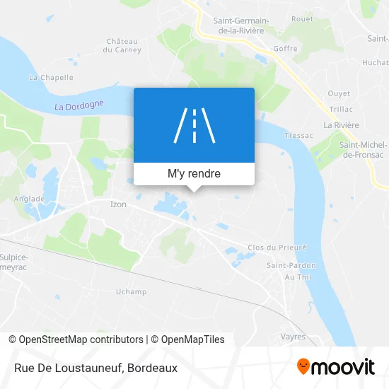 Rue De Loustauneuf plan