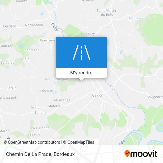 Chemin De La Prade plan