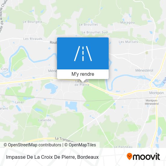 Impasse De La Croix De Pierre plan