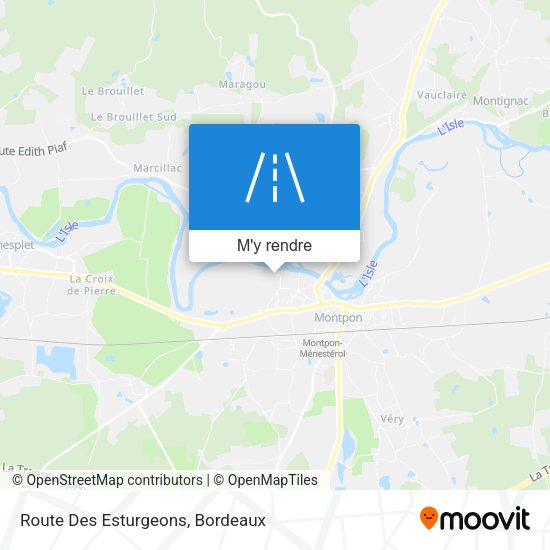 Route Des Esturgeons plan