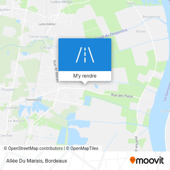 Allée Du Marais plan