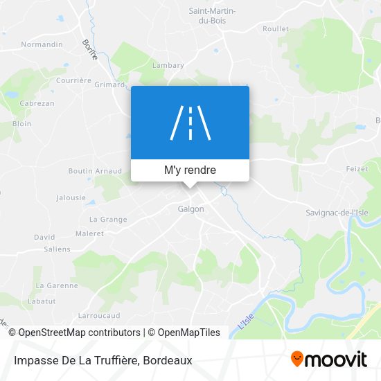 Impasse De La Truffière plan