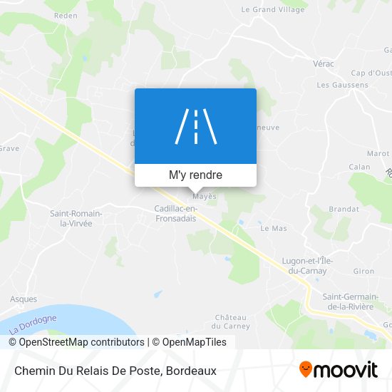 Chemin Du Relais De Poste plan
