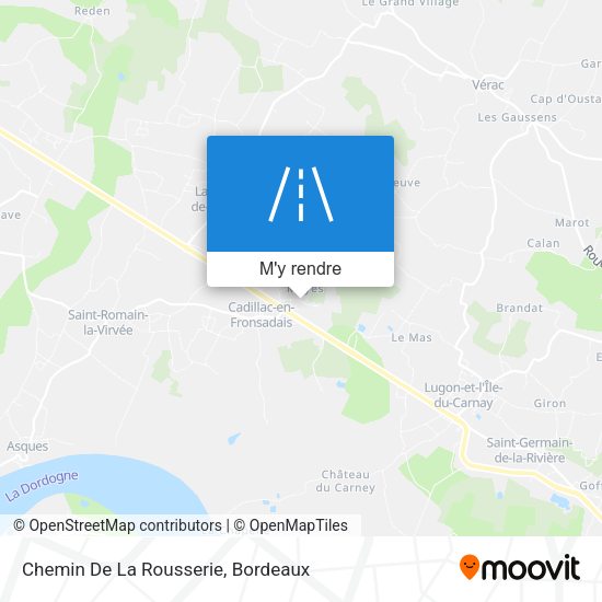 Chemin De La Rousserie plan