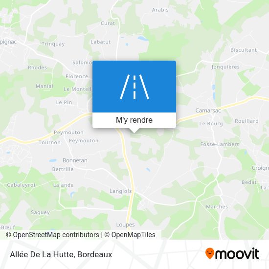 Allée De La Hutte plan