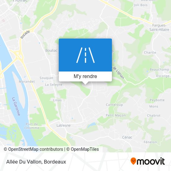 Allée Du Vallon plan