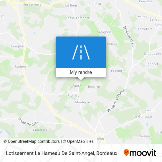 Lotissement Le Hameau De Saint-Angel plan