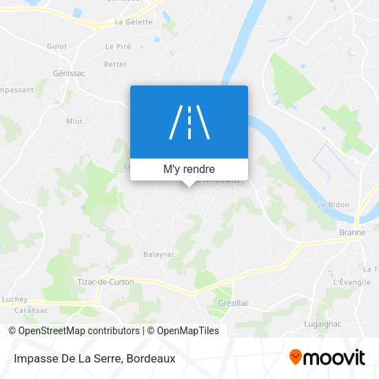 Impasse De La Serre plan