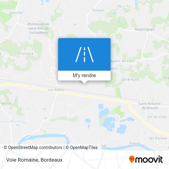 Voie Romaine plan