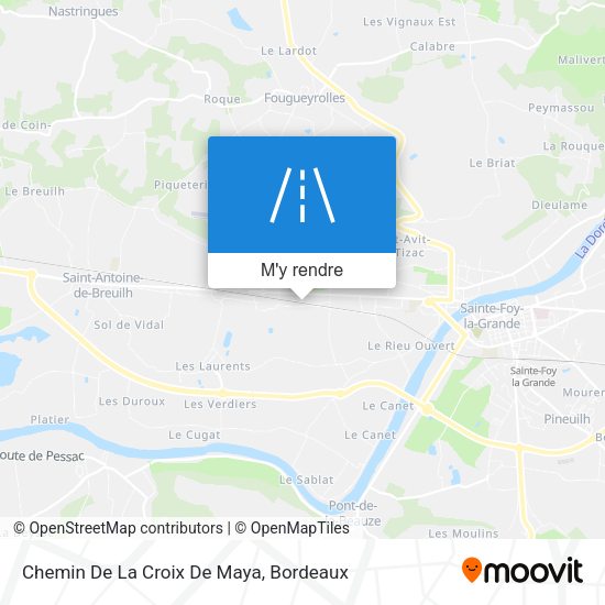 Chemin De La Croix De Maya plan