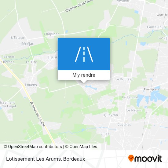 Lotissement Les Arums plan