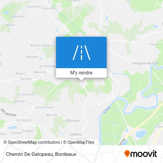 Chemin De Galopeau plan