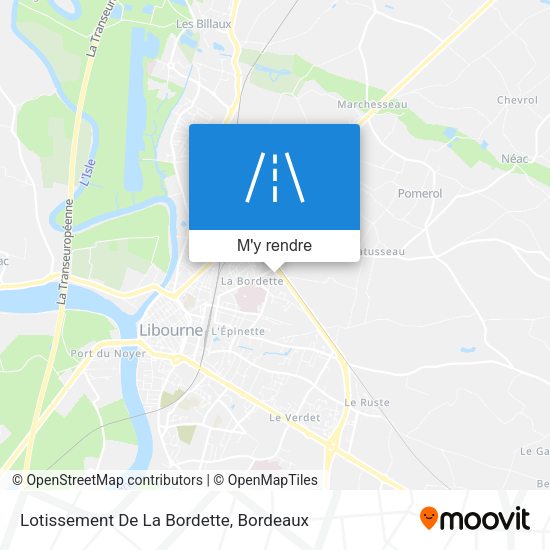 Lotissement De La Bordette plan