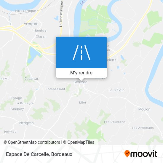 Espace De Carcelle plan