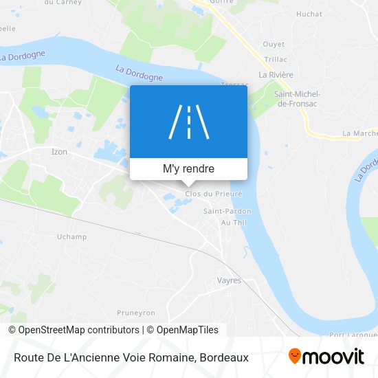 Route De L'Ancienne Voie Romaine plan