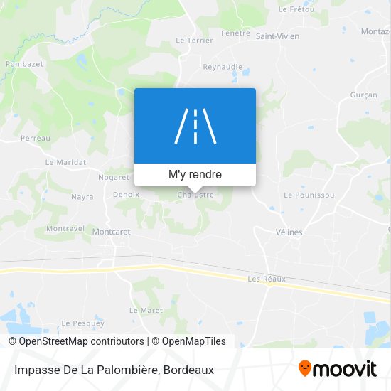 Impasse De La Palombière plan