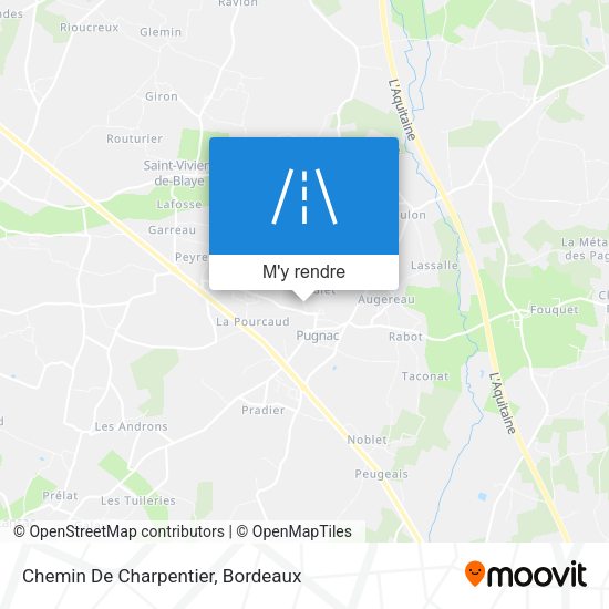 Chemin De Charpentier plan