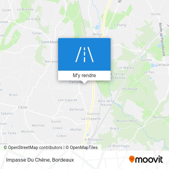 Impasse Du Chêne plan
