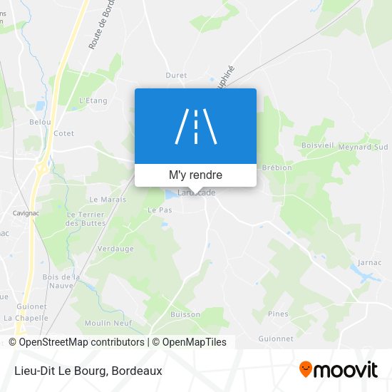 Lieu-Dit Le Bourg plan