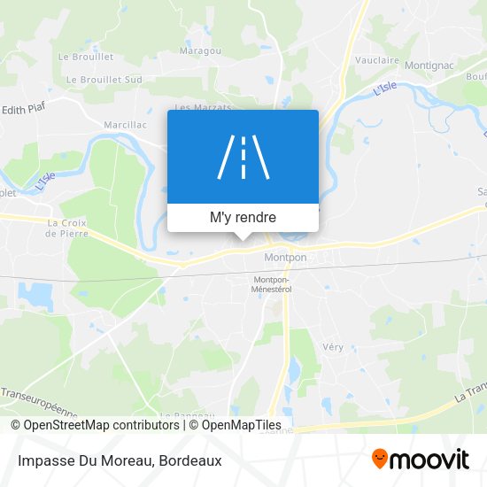Impasse Du Moreau plan