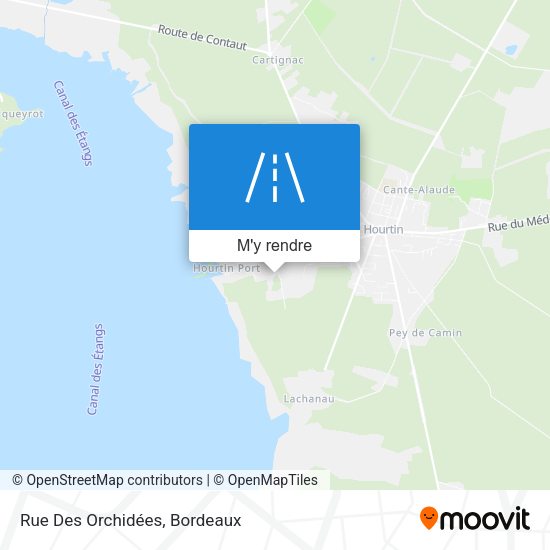 Rue Des Orchidées plan