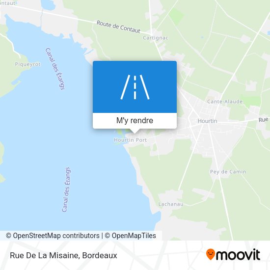 Rue De La Misaine plan