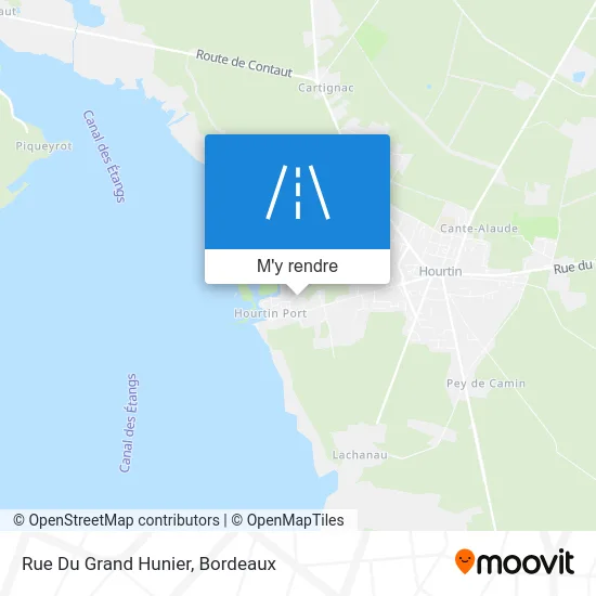 Rue Du Grand Hunier plan