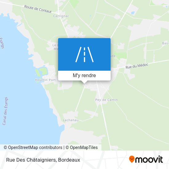 Rue Des Châtaigniers plan