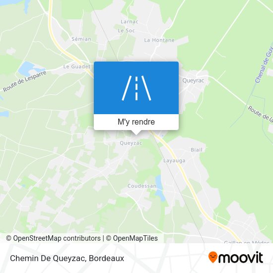 Chemin De Queyzac plan