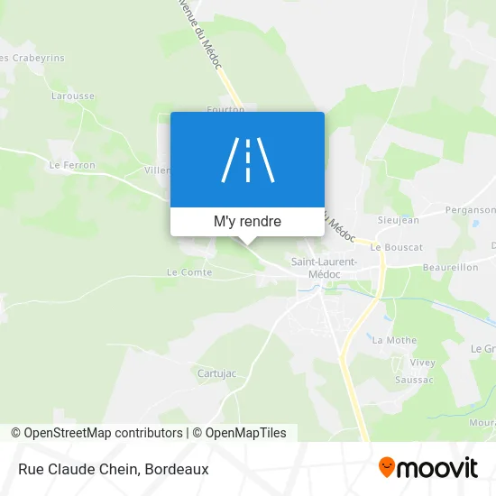 Rue Claude Chein plan