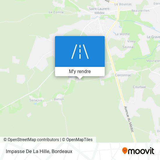 Impasse De La Hille plan