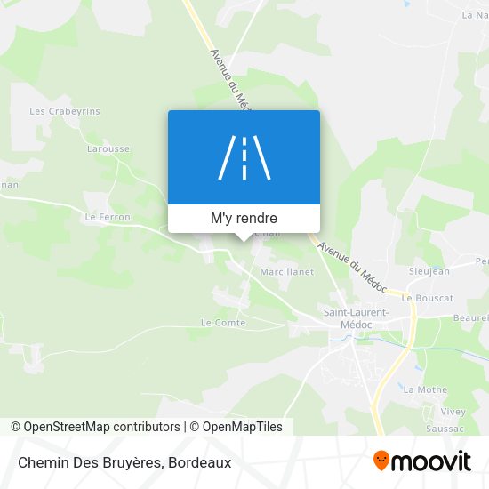 Chemin Des Bruyères plan
