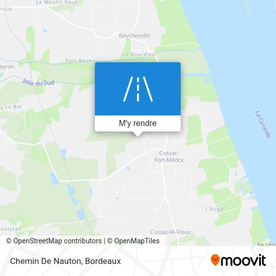 Chemin De Nauton plan