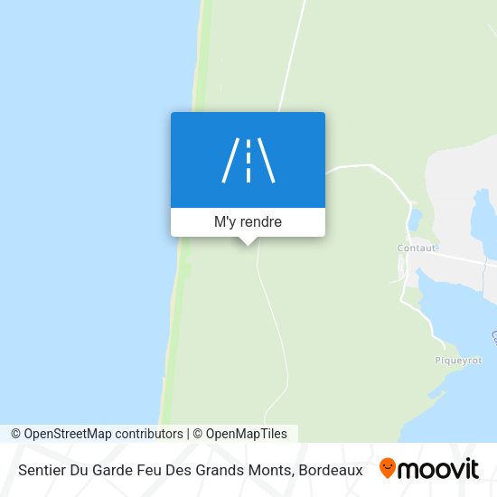 Sentier Du Garde Feu Des Grands Monts plan