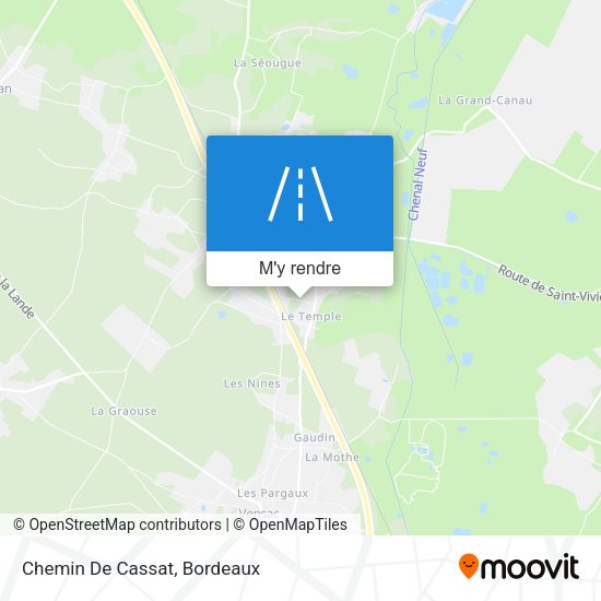 Chemin De Cassat plan