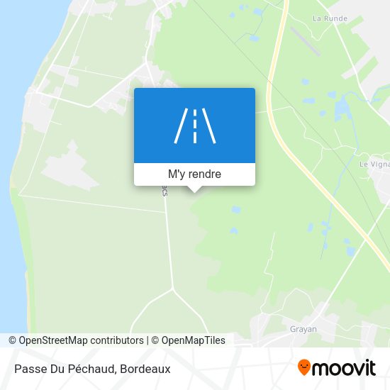 Passe Du Péchaud plan