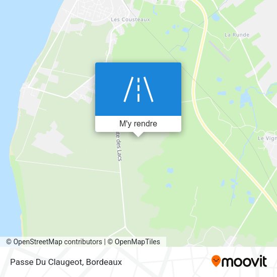 Passe Du Claugeot plan