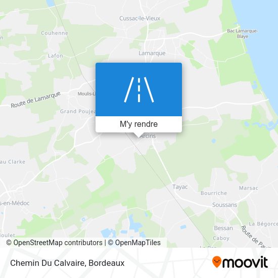 Chemin Du Calvaire plan