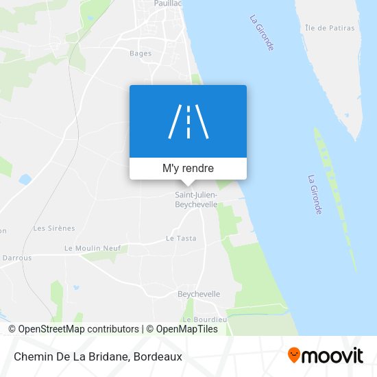 Chemin De La Bridane plan