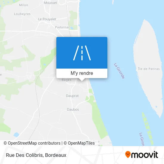 Rue Des Colibris plan