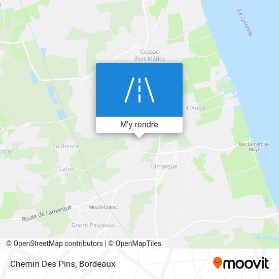 Chemin Des Pins plan