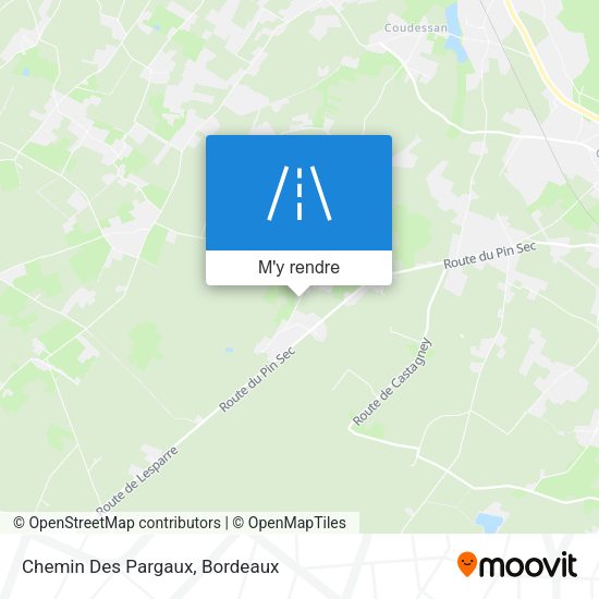 Chemin Des Pargaux plan