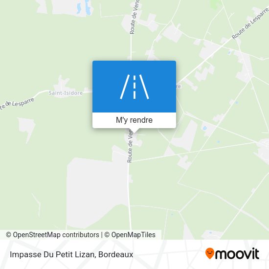 Impasse Du Petit Lizan plan