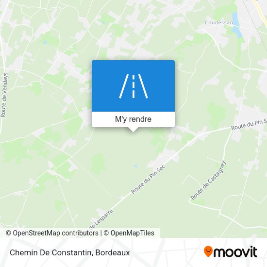 Chemin De Constantin plan
