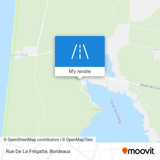 Rue De La Frégatte plan