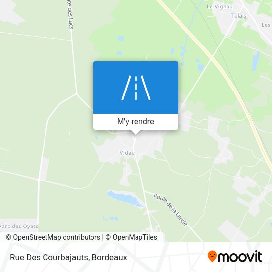Rue Des Courbajauts plan