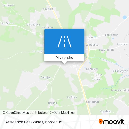 Résidence Les Sables plan