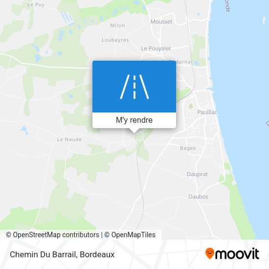 Chemin Du Barrail plan